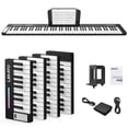 thumbnail image 1 of Teclado de piano portátil LEKATO Magnetic 88 teclas Bluetooth, 1 of 8