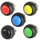 thumbnail image 1 of New Colourful 12mm Waterproof momentary ON/OFF Push button Mini Round Switch, 1 of 5
