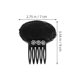 thumbnail image 2 of Black Rhinestone Hair Clip Decorative Hair Comb for Wedding 4Pcs, 2 of 5