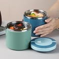 thumbnail image 4 of 1PC Lunch Box 304 Stainless Steel Children's Lunch Bag Portable Children's Insulated Lunch Box Small Soup Cup Insulated Bucket S Pink, 4 of 6