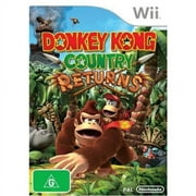 Donkey Kong Country Returns Nintendo Wii Physical Platformer Game,Parental Controls
