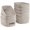 Brown, variant on 8 Pack Small Storage Baskets for Organizing, Woven Rope Bins for Bathroom, Closet, Shelf Organizer, Cute Cube Decorative Box for Towels, Baby Nursery, Toys, Gift Empty Baskets - 11.5"x7.5"x4.7"-Brown