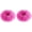 Hot Pink, variant on 2 count Hot  Pom Pom Hair Tie Fuzzy Scrunchies Furry Hair Bands With Faux    Elastic Hair Bobbles Ponytail Holders Girls Women Hair Accessories