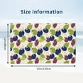 thumbnail image 2 of Grape Print Abstract Bath Towel, Highly Absorbent towels for bathroom Quick Drying Microfiber Bath Towels for Body, Soft Shower Towels for Sport, Yoga, SPA, Gym 27x55in, 2 of 5