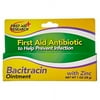 Bacitracin Zinc First Aid Antibiotic Ointment - 1 Oz Tube, 2 Pack