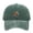 Washed Green, variant on Vibrant Feather Fly Fishing Lure Embroidered Vintage Washed Cotton Dad Hat, Adjustable Adult Outdoor Angler Cap for Fly Fishing Lovers Men Women