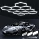 thumbnail image 1 of Lámpara LED de garaje HYPERLITE Gen 2 Hexagon 322W 32200LM 6500K, 1 of 7