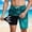 (New20)Mint Green, variant on Men Swim Trunks Casual Quick Dry Beach Board Shorts with Pockets Compression Lined Elastic Waist Breathable Drawstring Summer Vacation Shorts