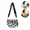 Milk print, variant on Leopard Print Crossbody Bag for Women, Fashion Sling Bag with Wide Adjustable Strap, Lightweight Shoulder Bag with Multi Zipper Pockets for Travel, Shopping, Everyday Use
