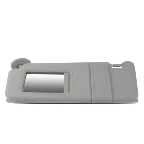DNA Motoring ZTL-Y-0157-L-GY FOR 2009-2016 Toyota Venza Factory Style Left Driver Side Sun Visor Sunshade without Vanity Light Grey 10 11 12 13 14 15