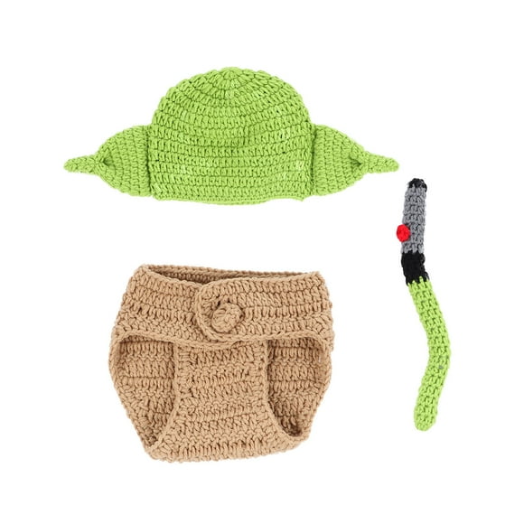 BRIGHTFUFU 1 conjunto de ropa adorable para fotografía de bebé, disfraz infantil