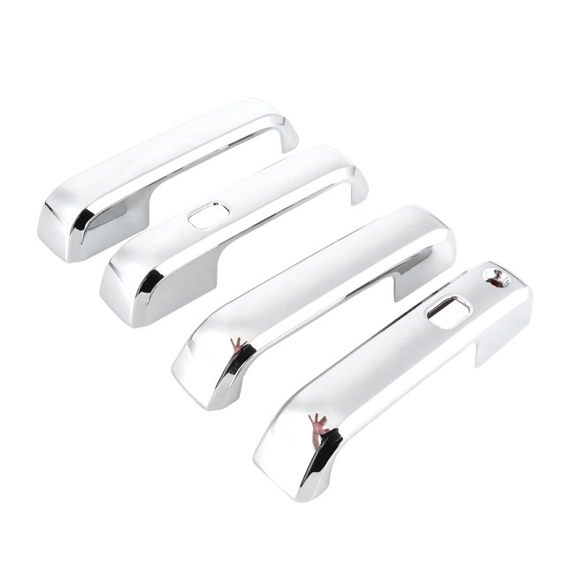 Cubierta de manija de puerta exterior, 4 piezas Smart Exterior Aide Recubrimiento de manija de puerta Moldura de manija de puerta para Ford Rendimiento comprobado