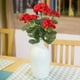 thumbnail image 5 of Flores artificiales, flores falsas, geranio simulado, flor falsa, ramo decorativo de manzano silvestre, balcón artificial, patio, decoración de flores artificiales para exteriores, artesanía decorativ, 5 of 7