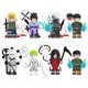 thumbnail image 3 of Bloques De Construcción Uchiha Madara Sasuke Seis Naruto Hashirama Senju Ensamblando Minifiguras Compatibles Lego Juguetes, 3 of 4