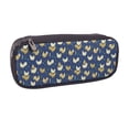 thumbnail image 2 of Lsque Funny Chicken Printed Big Capacity PU Leather Pencil Case Large Pencil Pouch Stationery Pen Bag Pencil Holder for Teen, 2 of 6