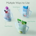 thumbnail image 2 of Momcozy Squeeze Pouch Holder for Food Pouches and Drink Boxes, Baby Pouch Holder Allows Baby to Self-Feed and Avoid Messes, Baby Food Pouch Holder Handle is Easy to Grip, Comfortable, Blue, 2 of 7