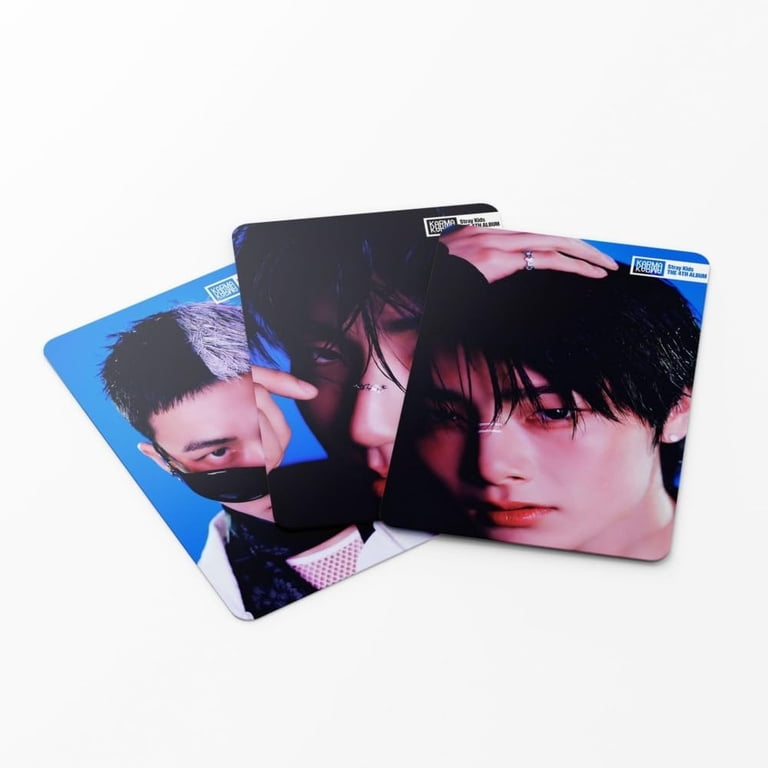 Straykids KARMA Album Laser Lomo Card Set - 55pcs Photocards for