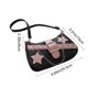 thumbnail image 3 of Bolso de mano moderno para mujer, con cadena vaquera, tipo bandolera, ligero y de tela., 3 of 9