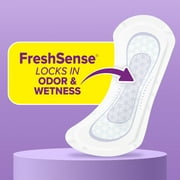 Poise Daily Incontinence Panty Liners, 2 Drop Very Light Absorbency, Long, 81 Count