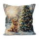 thumbnail image 1 of Funda de almohada navideña, decoración navideña, decoración de sofá, almohada de lino, sofá para el hogar, decoración navideña, funda de almohada, 1 of 6
