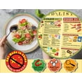 thumbnail image 6 of Mediterranean Diet Magnet Chart – Healthy Eating Kitchen Wall Decor, Anti-Inflammatory Foods List, Clean Eating Grocery Guide, 8.5x11 Fridge Magnet, Nutrition Food Chart for Meal Planning and Cooking, 6 of 7