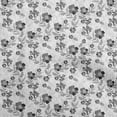 thumbnail image 1 of oneOone Tissu en Coton Flex Gris à Fleurs Tissu pour Robe Tissu Imprimé au Mètre 40 Pouces de Large, 1 of 4