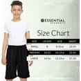 thumbnail image 7 of Essential Elements 5 Pack: Boys Youth Athletic Active Sports Gym Basketball Shorts with Pockets, 7 of 7