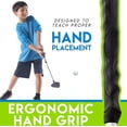 thumbnail image 4 of Set 3 palos golf niños tamaño ajustable incluye 2 bolas y bag Franklin sports, 4 of 7