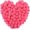 150PCS-Rose Red, variant on 150 Pieces Pom Poms, 1 Inch Purple Craft Pom Poms, Fuzzy Pompom Puff Balls, Small Pom Pom Balls for DIY, Arts, Crafts Projects, Birthday Decorations
