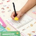 thumbnail image 5 of 6 Pack Magic Grooved Writing Practice Books for , Handwriting Practice with Pen,Pencil Grisp,Cute Seal and Learning Schedule ,Pecfect Tracing Copybook for    3-8, 5 of 7