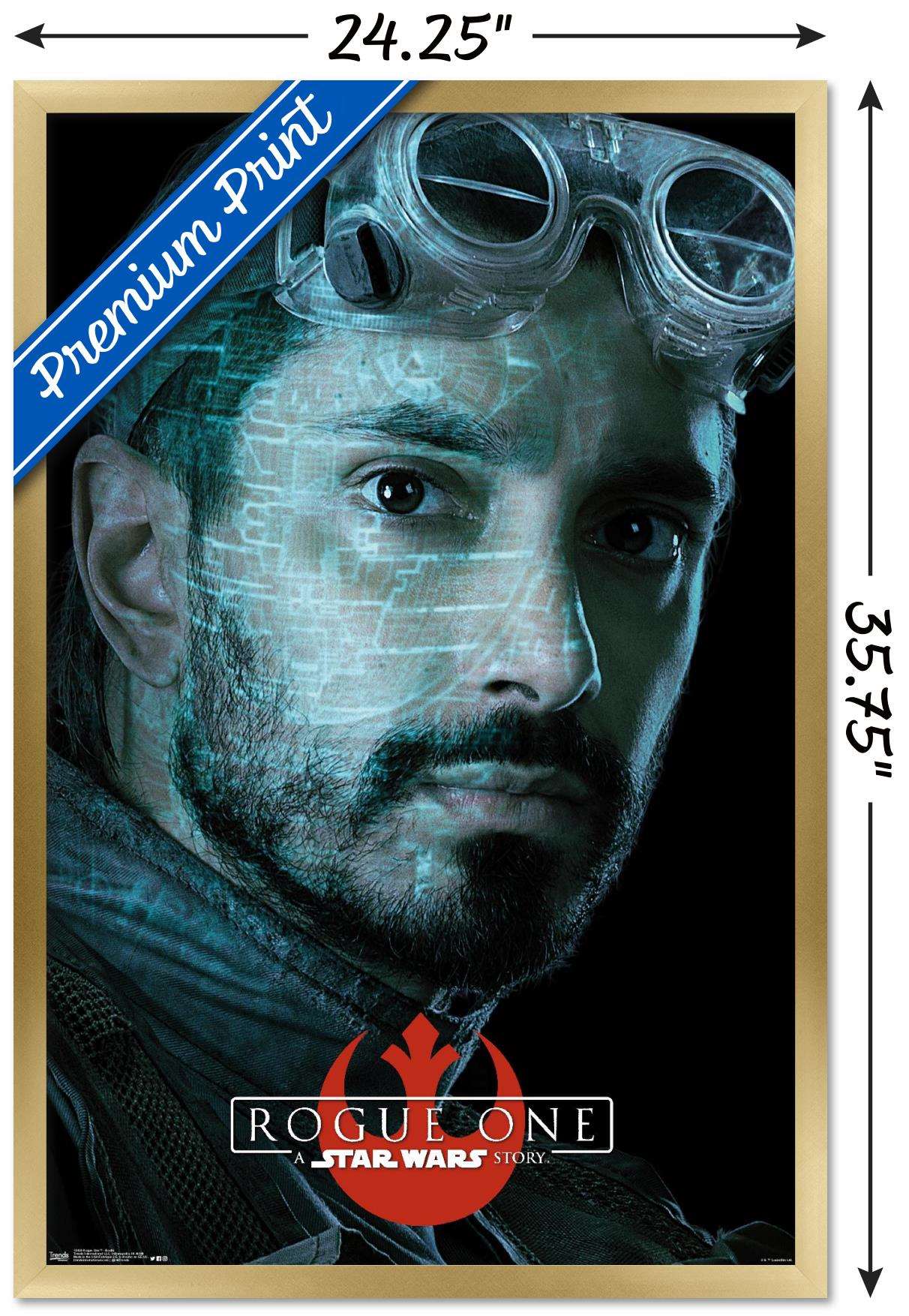 Star Wars: Rogue One - Bodhi Wall Poster, 22.375" x 34", Framed