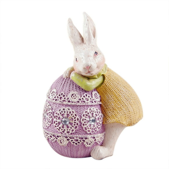 Pisexur Easter Bunny Decorations Spring Decor Easter Gift Cute Rabbit Bedroom Room Decoration Children's Room Desktop Easter Basket Stuffers for Kids