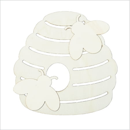 Hello Hobby 7" Wood Shape, Beehive