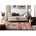 thumbnail image 3 of Safavieh Farmhouse Evonne Southwestern Area Rug, Navy/Red, 3' x 5', 3 of 11