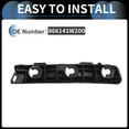 thumbnail image 4 of Soporte de parachoques Bracket trasero derecho retén soporte montaje No. 866141W200 para Kia Rio 12-17 1pc, 4 of 6