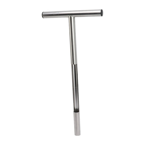 Sonda de Muestreo de Suelo de Acero Inoxidable 304 con Estilo T Kits de Prueba de Suelo Sondas de Suelo para Muestreo de Suelo Cuidado de Plantas Granja de Césped y ANGGREK Otros