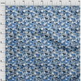 thumbnail image 4 of oneOone Cotton Flex Blue Fabric Abstracts Sewing Fabric By The Yard Printed Diy Clothing Sewing Supplies 40 Inch Wide, 4 of 5