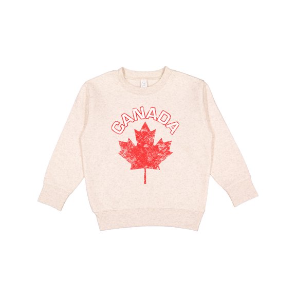 Inktastic Canada Maple Leaf Toddler Sweatshirt