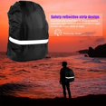thumbnail image 1 of 2 fundas para mochila, funda para lluvia con tira reflectante, funda impermeable para mochila, funda protectora, funda a prueba de polvo para camping, senderismo, viajes, ciclismo B ZefeiWu 1327533479264, 1 of 1