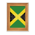 thumbnail image 1 of Jamaica Country Flag Name Desktop Wooden Photo Frame Display Picture Art Painting Multiple Sets, 1 of 3