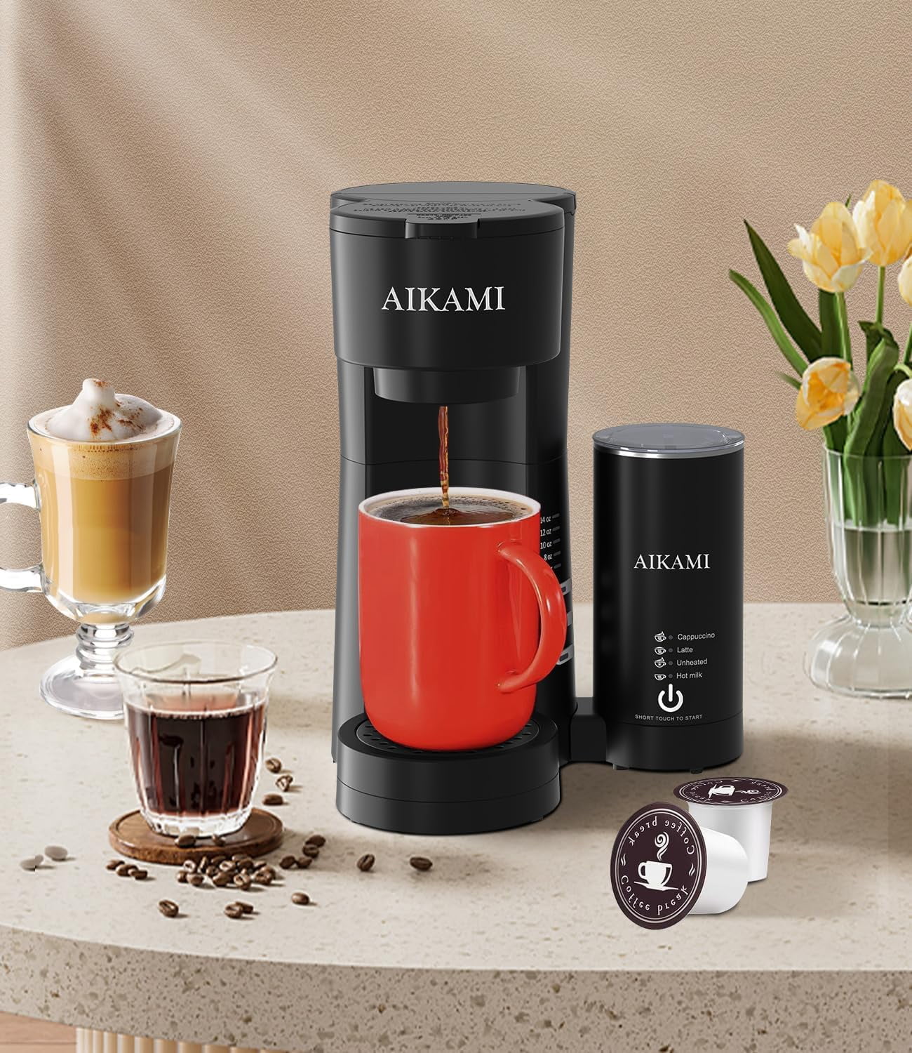 Ninja DualBrew Hot&Cold Coffee Machine with Fold-Away Frother