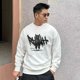 thumbnail image 4 of Sudadera con cuello redondo y estampado de anime para hombre, ropa de calle estadounidense, sudaderas con capucha de moda de hip hop de otoño, ropa vintage Y2K, 4 of 5