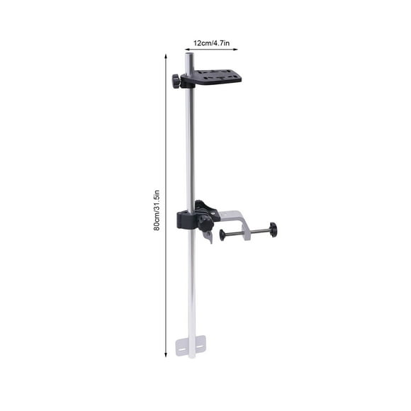Universal Portable Fish Finder, Transducer Bracket +Fishfinder Mount, 360° Rotation Adjustable Boat