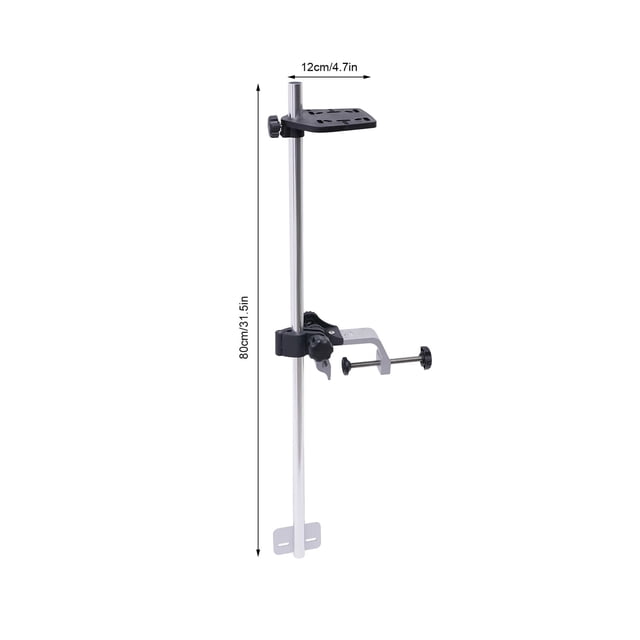 Universal Portable Fish Finder, Transducer Bracket +Fishfinder Mount, 360° Rotation Adjustable Boat