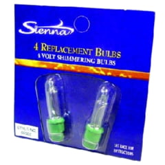 

5PC Celebrations Celebrations - T1RY21A2 - Incandescent Clear/Warm White 2 count Replacement Christmas Light Bulbs