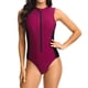 thumbnail image 1 of WILLBEST Trajes de Baño Niña Natacion Mujer Verano Sin Mangas Cremallera Surf Traje de Baño Traje de Baño Playa Sexy Bikini Traje de Baño, 1 of 8