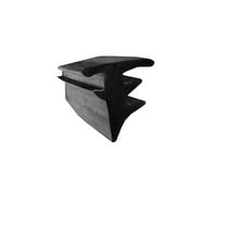 Gordon Glass® Roll-in Replacement Glazing Rubber Spline Gasket for Framed Shower Doors, 3/8 in x 7/16 in x 3/8 in