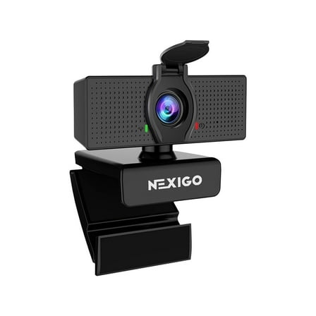 NexiGo N60 1080P Webcam with Microphone, Adjustable FOV, Zoom, Software Control  Privacy Cover, USB HD Computer Web Camera, Plug and Play, for Zoom/Skype/Teams, Conferencing and Video Calling