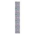 thumbnail image 4 of Unique Loom Renaissance Collection Area Rug - Roma (2' x 13' 1" Runner Blue Green/Light Green), 4 of 7
