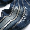 thumbnail image 6 of Men's Spliced Painted Boot Cut Denim Jeans Size 31, 6 of 7